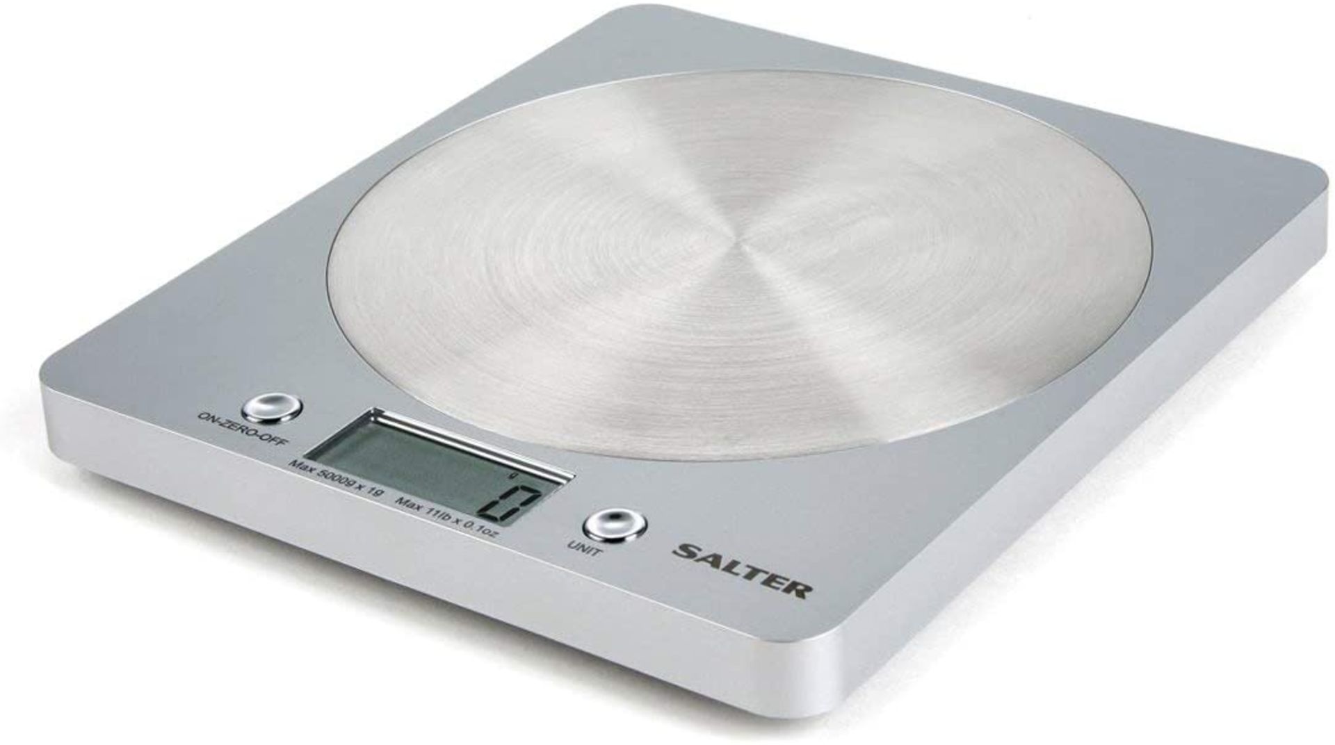 Salter Digital Kitchen Weighing Scales - Slim Design Electronic Cooking Appliance for Home / Kitchen