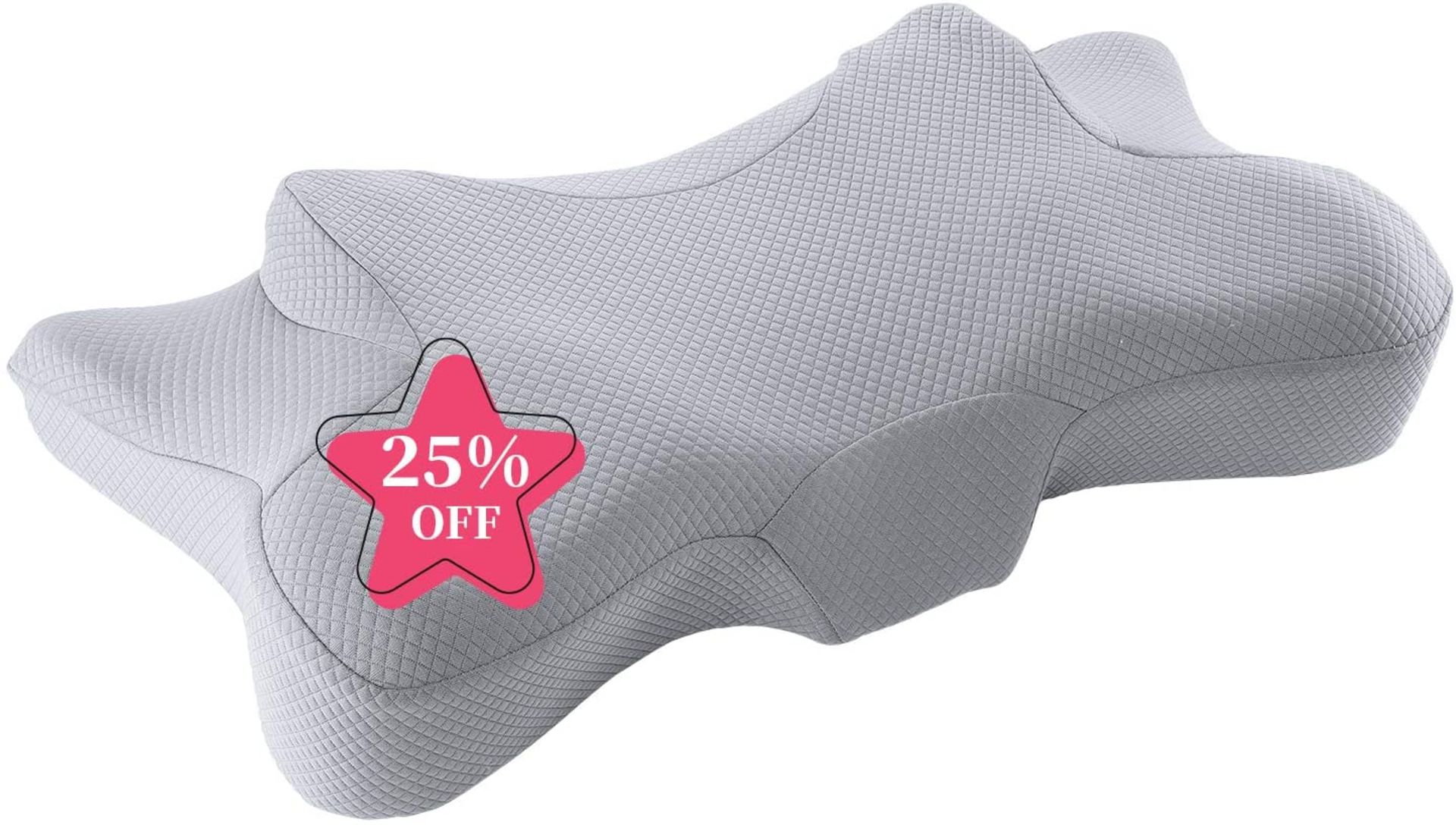 RRP £40 - MARNUR Cervical Pillow Memory Foam Orthopedic Pillow for Neck Support Ergonomic Pillow for