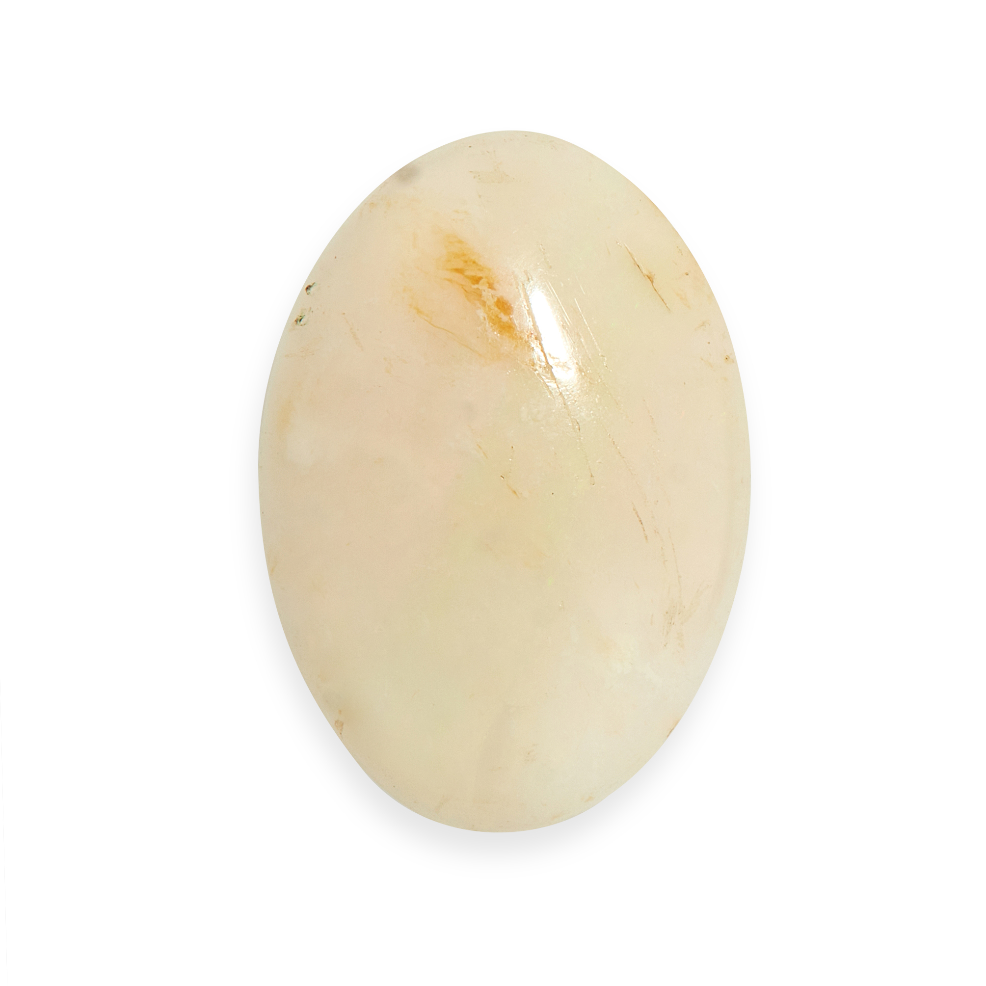 AN UNMOUNTED OPAL oval cabochon, 5.75 carats.