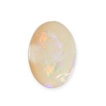 AN UNMOUNTED CABOCHON OPAL of 5.18 carats.