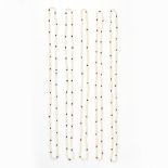 A MIXED LOT OF FIVE PEARL NECKLACES each necklace formed of a series of baroque pearls, spaced by