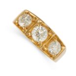 A MENS DIAMOND RING  Brilliant-cut diamonds, total 1.91 carats  Stamped 9K  Size Q / 8  7.2 grams