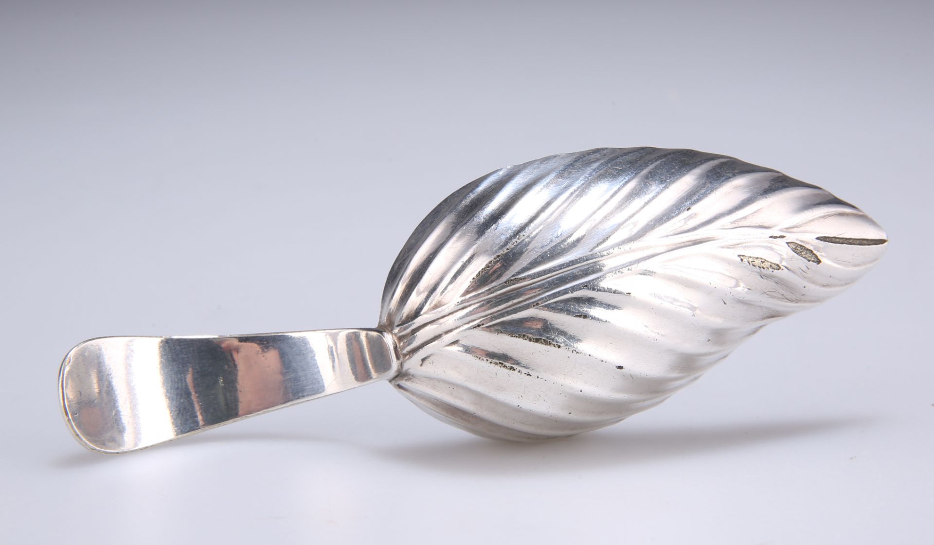 A CHRISTOFLE SILVER-PLATED CADDY SPOON - Image 2 of 2