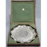 A MONUMENTAL GEORGE IV SILVER SALVER