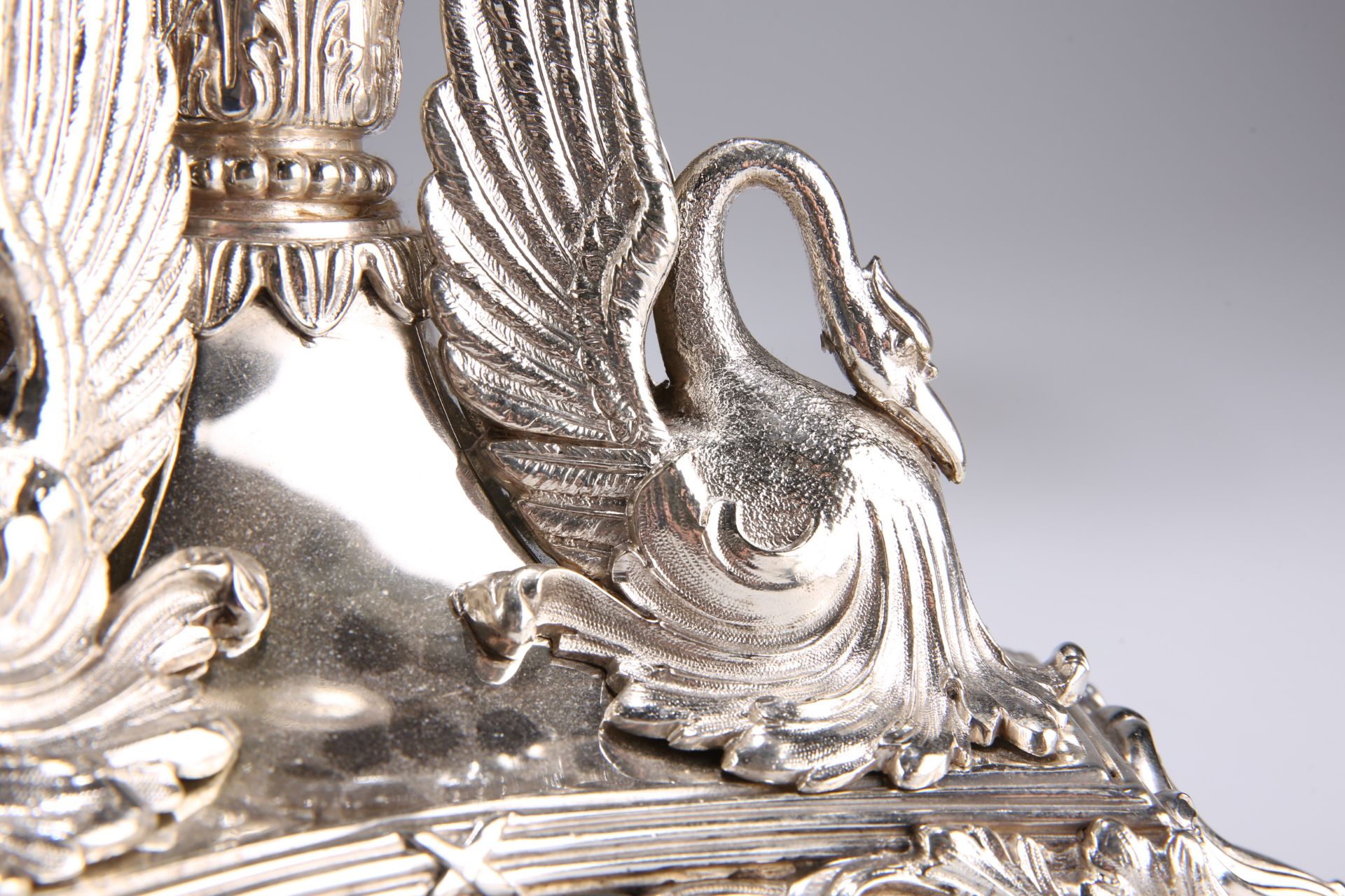 AN IMPOSING 19TH CENTURY SILVER-PLATED CENTREPIECE - Image 5 of 5