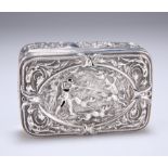 A VICTORIAN SILVER BOX