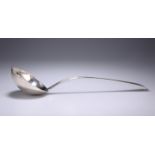 A GEORGE II SILVER LADLE