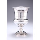 A WILLIAM IV SILVER GOBLET
