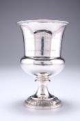 A WILLIAM IV SILVER GOBLET