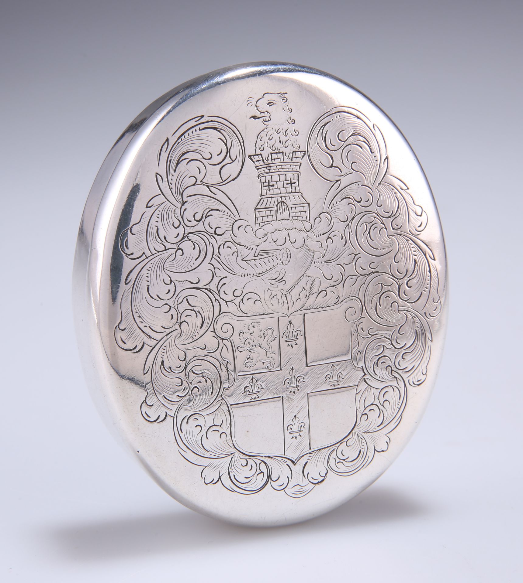 A CHARLES II SILVER TOBACCO BOX