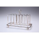 A GEORGE III SILVER SEVEN-BAR TOAST RACK