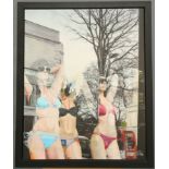 CHRIS ACHESON, THE METAMORPHOSIS, limited edition giclee on canvas, in a box frame with COA. 101cm