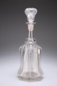 A LARGE VICTORIAN DECANTER