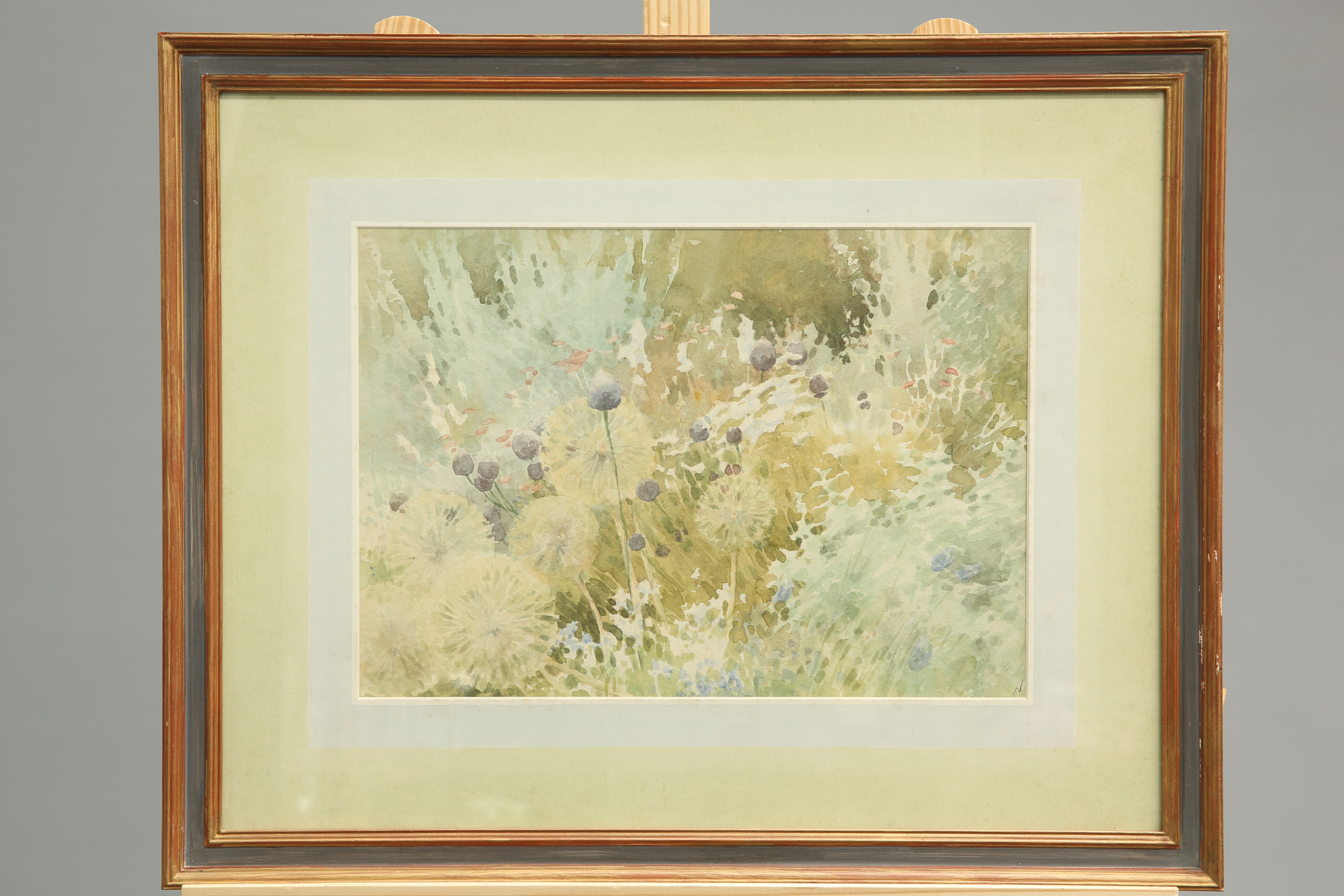 ~ KATE GERBER (20TH CENTURY), FOXGLOVES, signed lower right, watercolour, framed, 36.5cm by 24cm; - Image 3 of 5