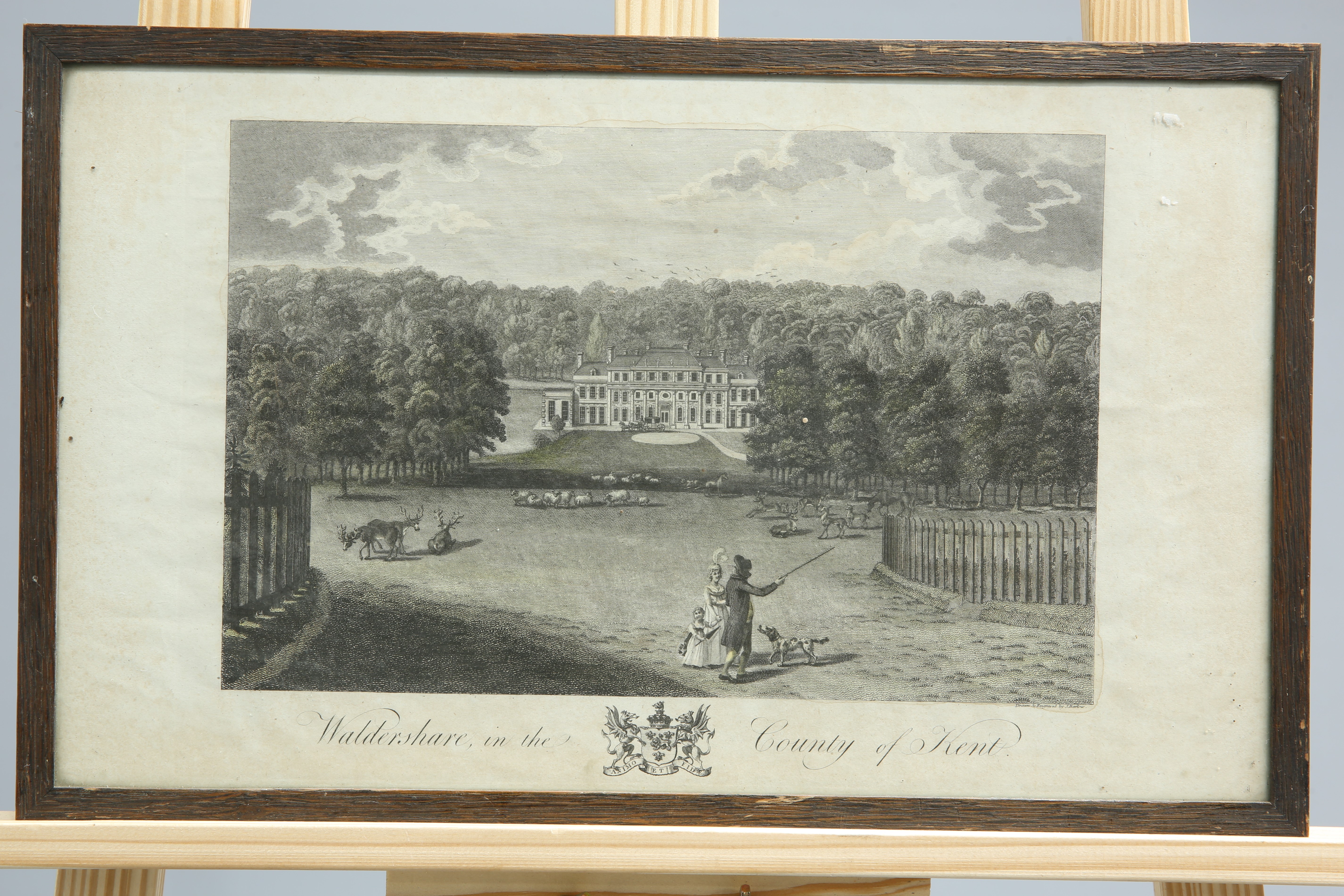 ~ A COLLECTION OF TOPOGRAPHICAL PRINTS, including "Mounting Guard" and "Queen's Palace" after Bluck, - Image 6 of 6