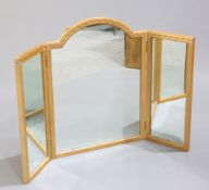 ROBERT THOMPSON OF KILBURN, A MOUSEMAN OAK DRESSING TABLE MIRROR