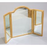 ROBERT THOMPSON OF KILBURN, A MOUSEMAN OAK DRESSING TABLE MIRROR