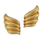 A PAIR OF 1970s CLIP EARRINGS, BY ZOLOTAS