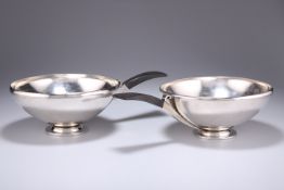 GEORG JENSEN, A PAIR OF DANISH STERLING SILVER BOWLS