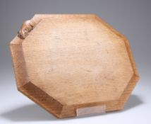 ROBERT THOMPSON OF KILBURN, A MOUSEMAN OAK BREADBOARD