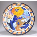 A WOOD & SONS POTTERY CHARGER, DESIGNED BY CHARLOTTE RHEAD