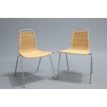 POUL KJAERHOLM (1929-1980) FOR MOBLER, DENMARK, A PAIR OF PK1 CHAIRS