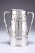 DAVID VEAZEY FOR LIBERTY & CO A TUDRIC PEWTER LOVING CUP