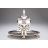 GEORG JENSEN, A DANISH SILVER INKWELL, CIRCA 1918