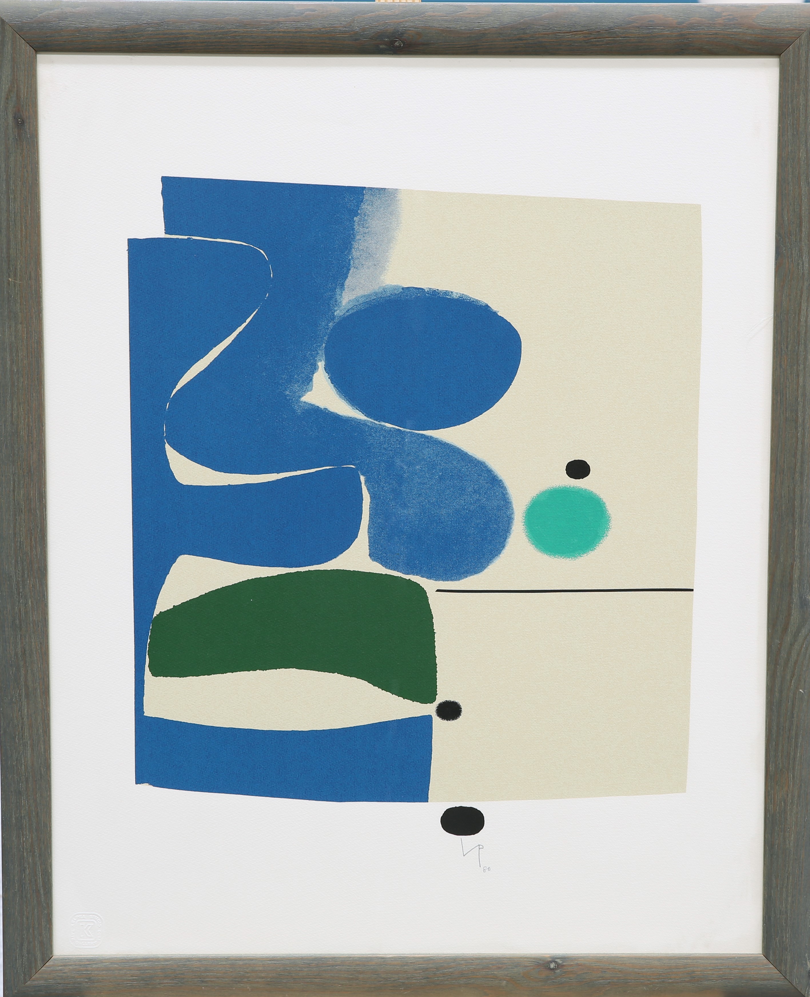 VICTOR PASMORE (BRITISH, 1908-1998), BLUE MOVEMENT AND GREEN