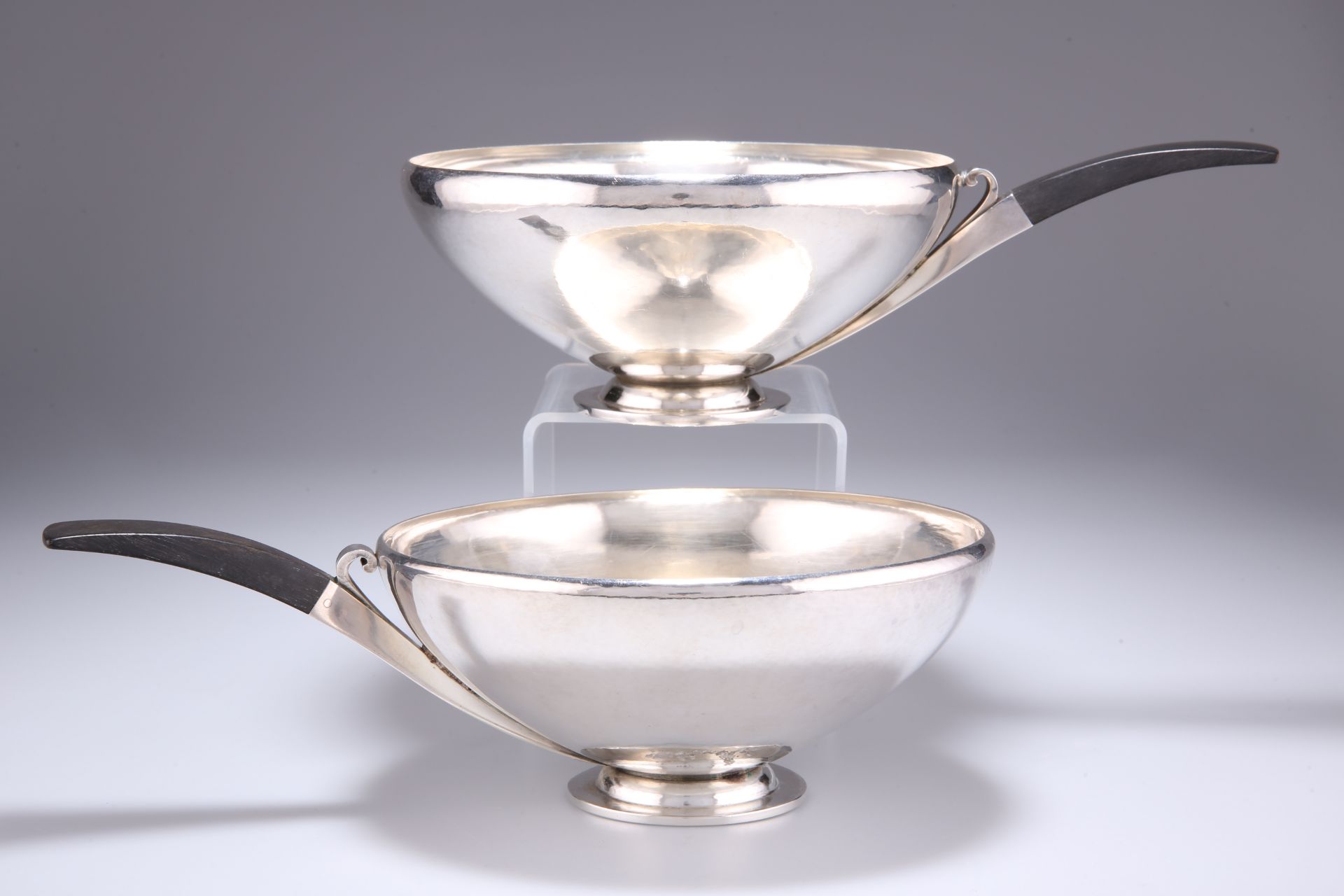 GEORG JENSEN, A PAIR OF DANISH STERLING SILVER BOWLS - Image 2 of 2