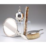 GEORG JENSEN, A DANISH STERLING SILVER DRESSING TABLE SET, DESIGNED BY HARALD NIELSEN