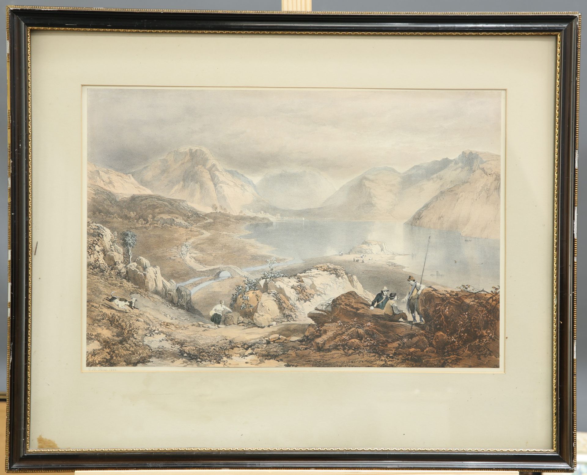 J.B. PYRE (19TH CENTURY), SET OF FIVE HAND TINTED LITHOGRAPHIC PRINTS - Image 2 of 5