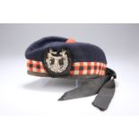 A POST 1936 OFFICERS' PATTERN GLENGARRY CAP