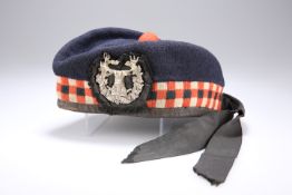 A POST 1936 OFFICERS' PATTERN GLENGARRY CAP