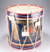 A REGIMENTAL SIDE DRUM FOR THE BLACK WATCH