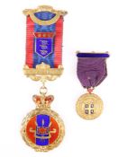 A COUNTY OF DURHAM VAD WORKER MEDAL FOR SERVICES RENDERED