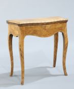 A KINGWOOD CARD TABLE