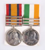 A QUEEN'S SOUTH AFRICA MEDAL, WITH BARS