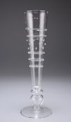 A VENETIAN GLASS FLUTE, CIRCA 1900