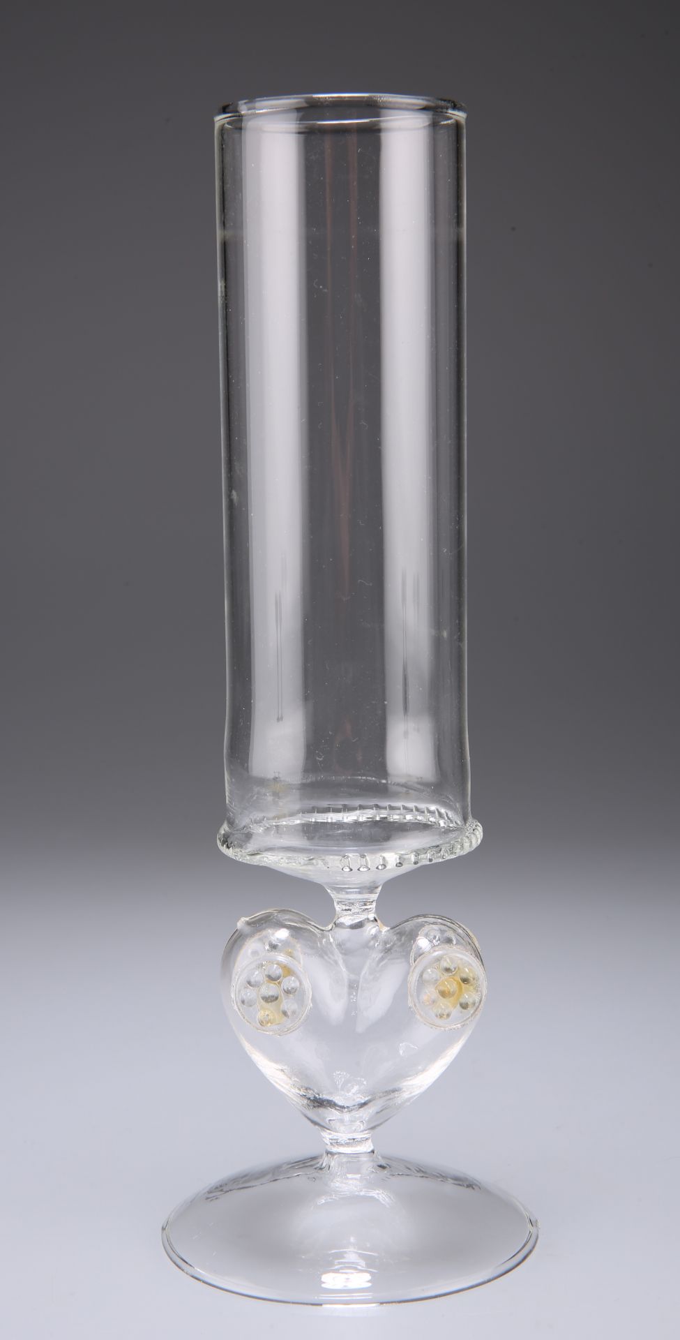 A VENETIAN GLASS FLUTE