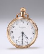 A GOLD-PLATED POCKET WATCH