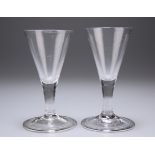 A PAIR OF PORT GLASSES
