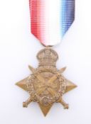 A WWI 1914 (MONS) STAR