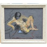 FRANKLIN WHITE (BRITISH, 1892-1975), SEATED NUDE