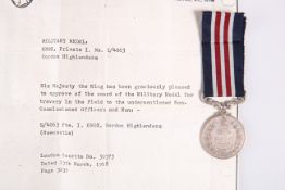 WWI MILITARY MEDAL (MM)