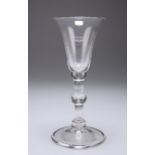 A BALUSTROID WINE GLASS