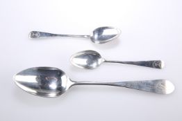 A SILVER TABLESPOON