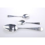 A SILVER TABLESPOON