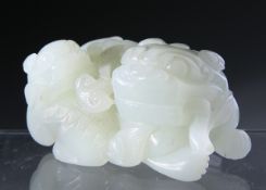 A CHINESE JADE CARVING