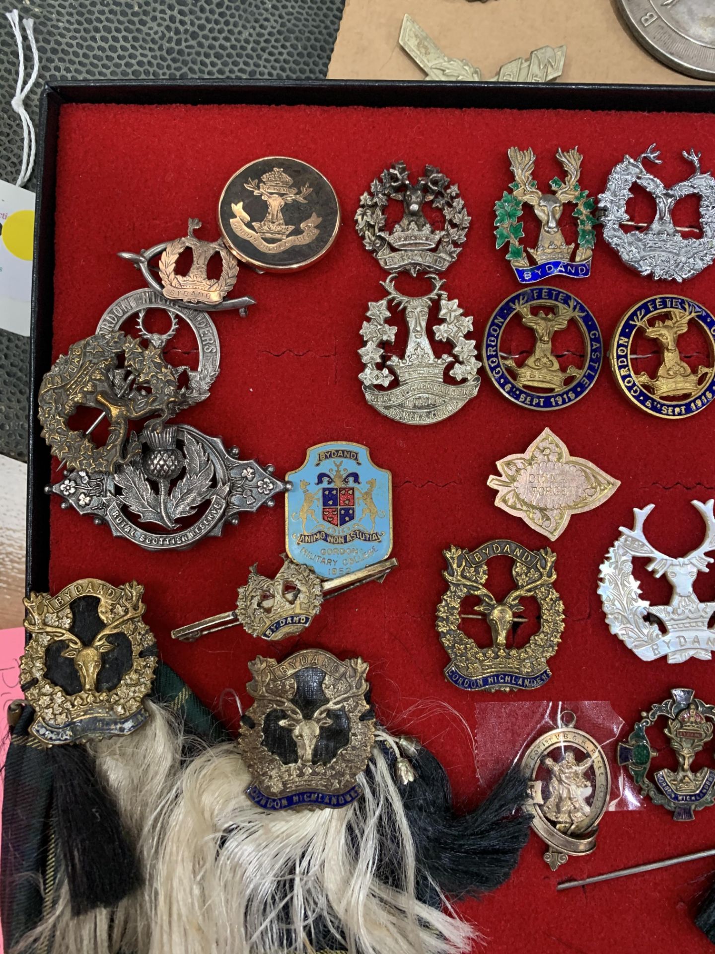A QUANTITY OF SWEETHEART BROOCHES, FOR GORDON HIGHLANDERS - Image 2 of 7